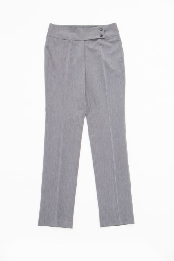 Pantalón formal plomo de tela