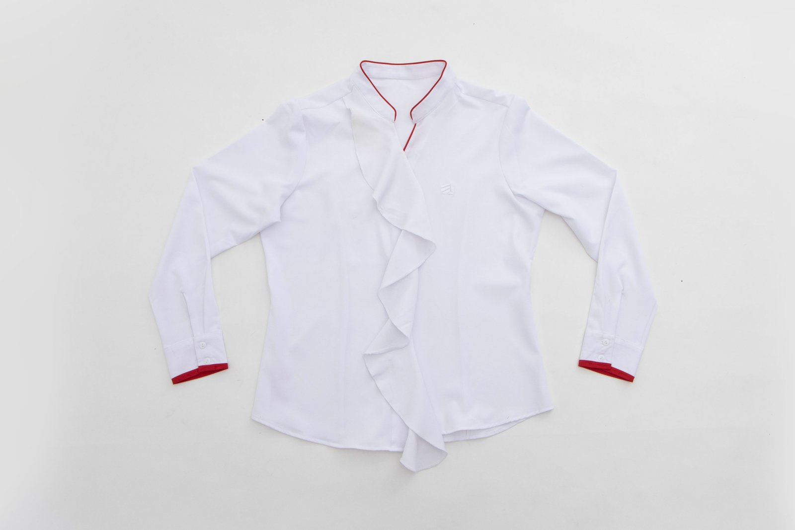Blusa Blanca Cuello Pañuelo