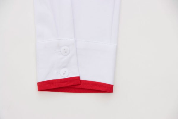 Blusa Blanca Cuello Pañuelo